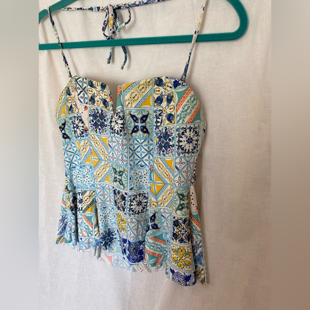 Anthropologie Swim Top size Large